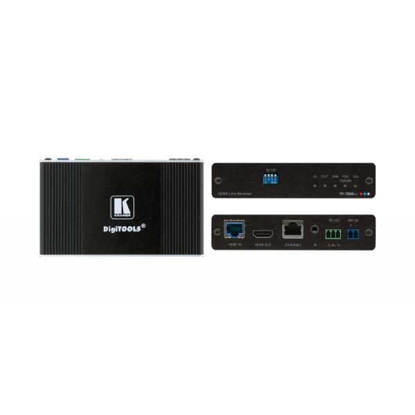 Kramer Electronics TP-789rxr Ricevitore Av Nero (tP-789rxr Receiver - 4k 60hz Hdmi Bidirectional Poe Receiver)