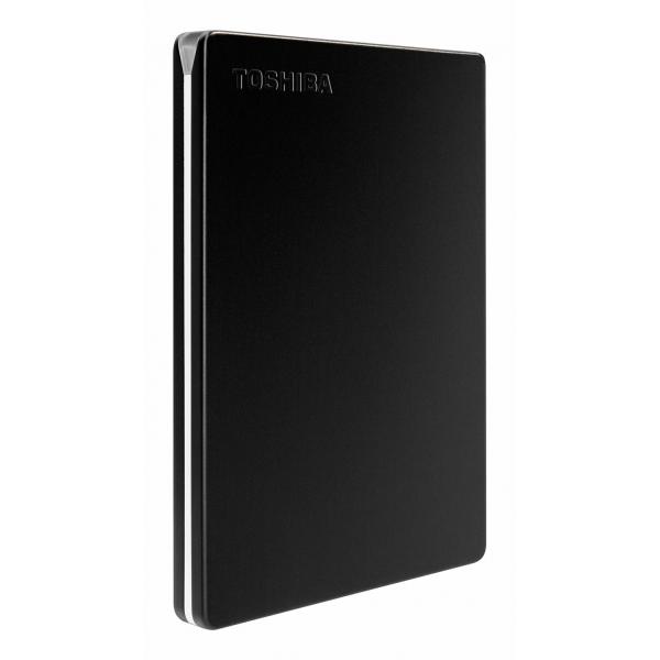Toshiba Canvio Slim Disco Rigido Esterno 2 Tb 2.5 MicrO-Usb B 3.2 Gen 1 [3.1 Gen 1] Nero (canvio Slim 2tb Black - 2.5 Usb 3.0 Alu Finish)