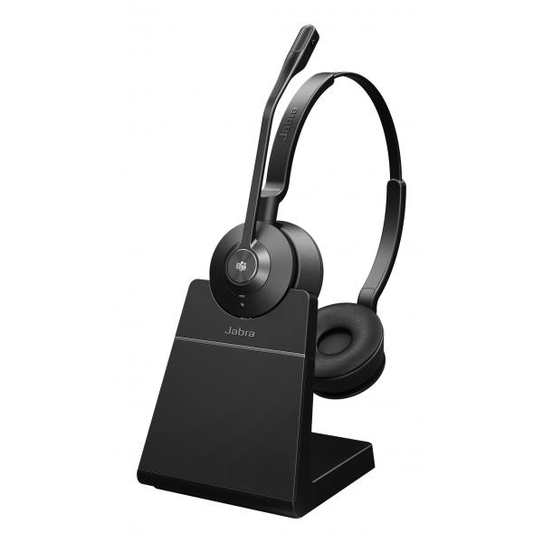 Jabra Engage 55 Se Auricolare Wireless A Padiglione Ufficio Nero (jabra Engage 55 Se Ms Stereo - Link400a Stand Lowpower)