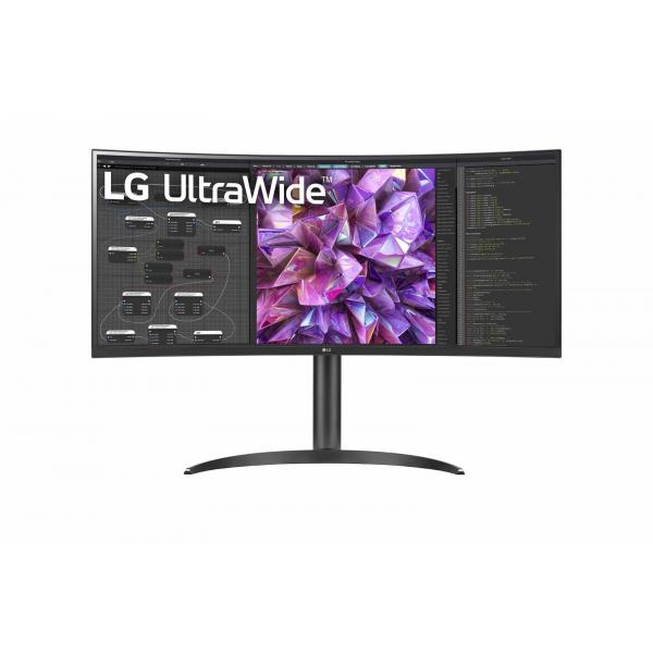 Lg 34wq75X-B Monitor Pc 86,4 Cm [34] 3440 X 1440 Pixel Quad Hd Led Nero (lg 34wq75X-B.aeu Curved Monitor - Hdr1)
