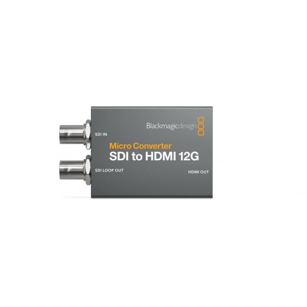 Blackmagic Design Convcmic/sh12g Convertitore Video Convertitore Video Attivo (blackmagic Micro Converter Sdi To Hdmi)