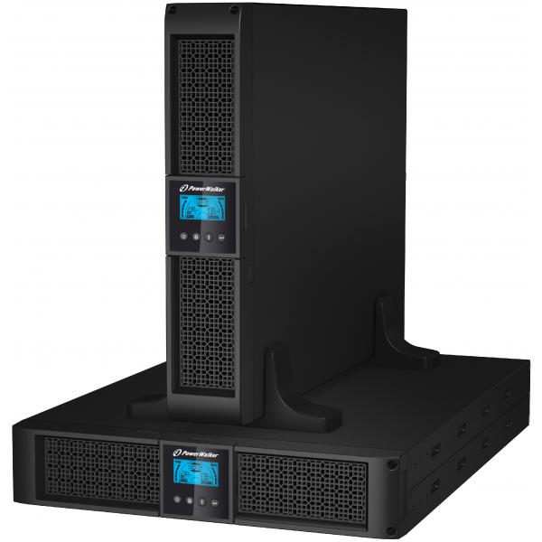 Powerwalker Vi 3000rt Lcd Gruppo Di Continuità [ups] 3 Kva 2700 W 9 Presa[e] Ac (vi 3000 Rt Hid Ups 3000va/ - 10120024 2700w Rack & Tower - 2-IN-1 -