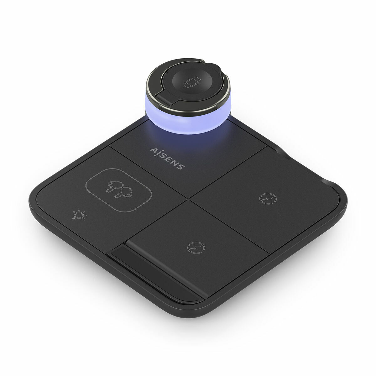 Caricabatterie Senza Fili Aisens 4in1 15waccs Nero 15 W 50 W