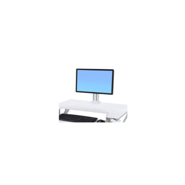 Ergotron 97-935-062 Accessorio Per Carrello Multimediale Bianco Supporto (ergotron Workfit Single Ld Monitor Kit - Cart Upgrade Kit For Lcd Display -