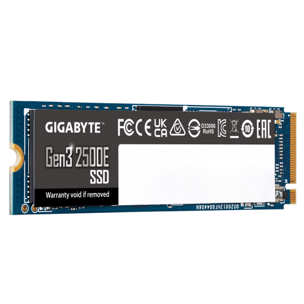 Gigabyte Gen3 2500e Ssd 1tb M.2 Pci Express 3.0 Nvme 3d Nand (gigabyte G325e1tb Gigabyte Gen3 2500e) - Image 3