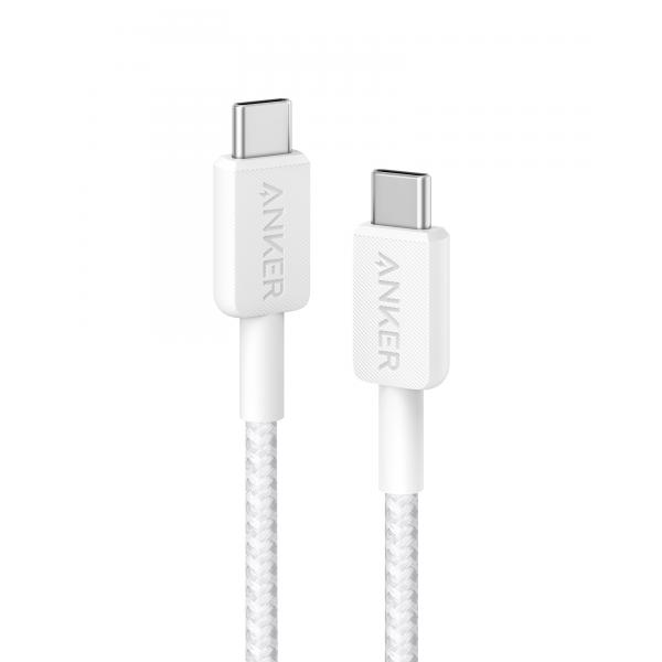 Anker A81f5g21 Cavo Usb 0,9 M Usb C Bianco