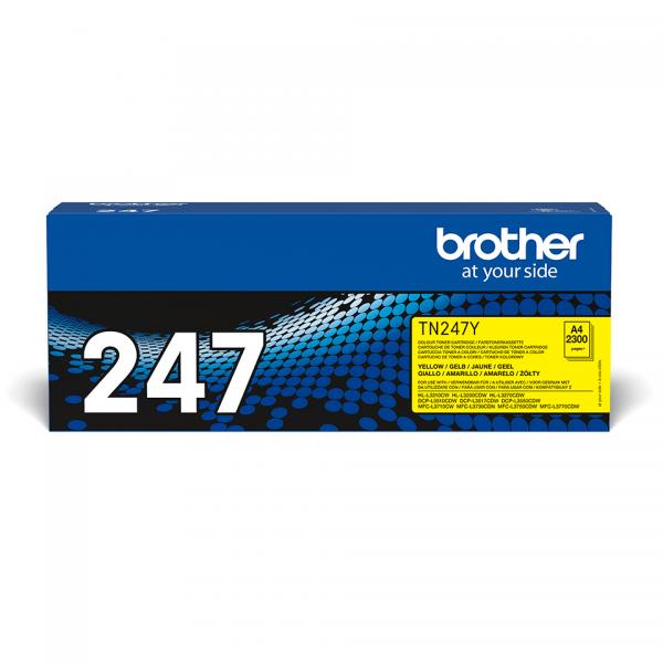 Brother TN-247y Cartuccia Toner Original Giallo 1 Pezzo(i)