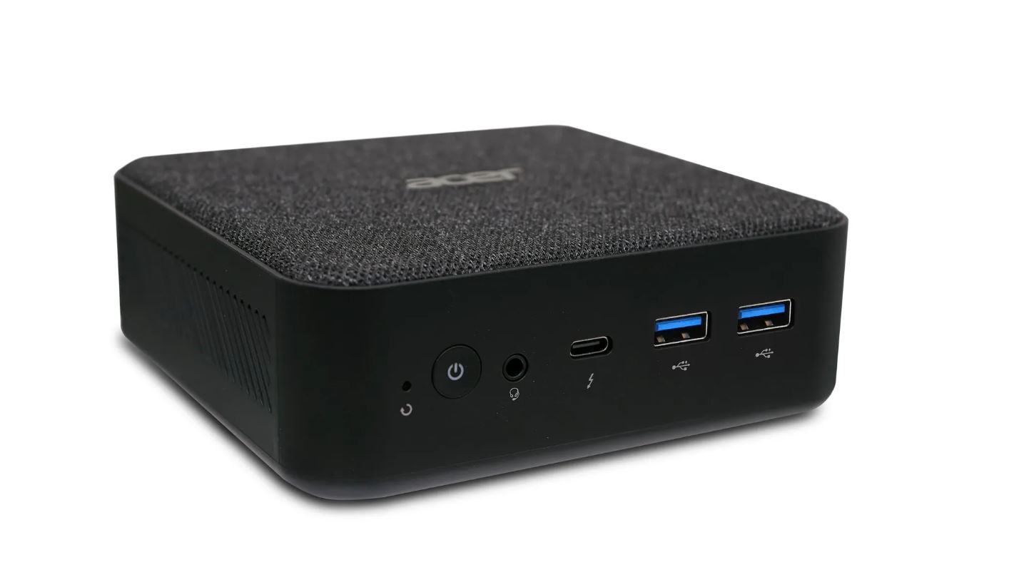Acer Revo Box Rb102-Rpl MinI-Pc Core 5 120u 16gb Ram 512gb Ssd Win 11 Pro Schwarz