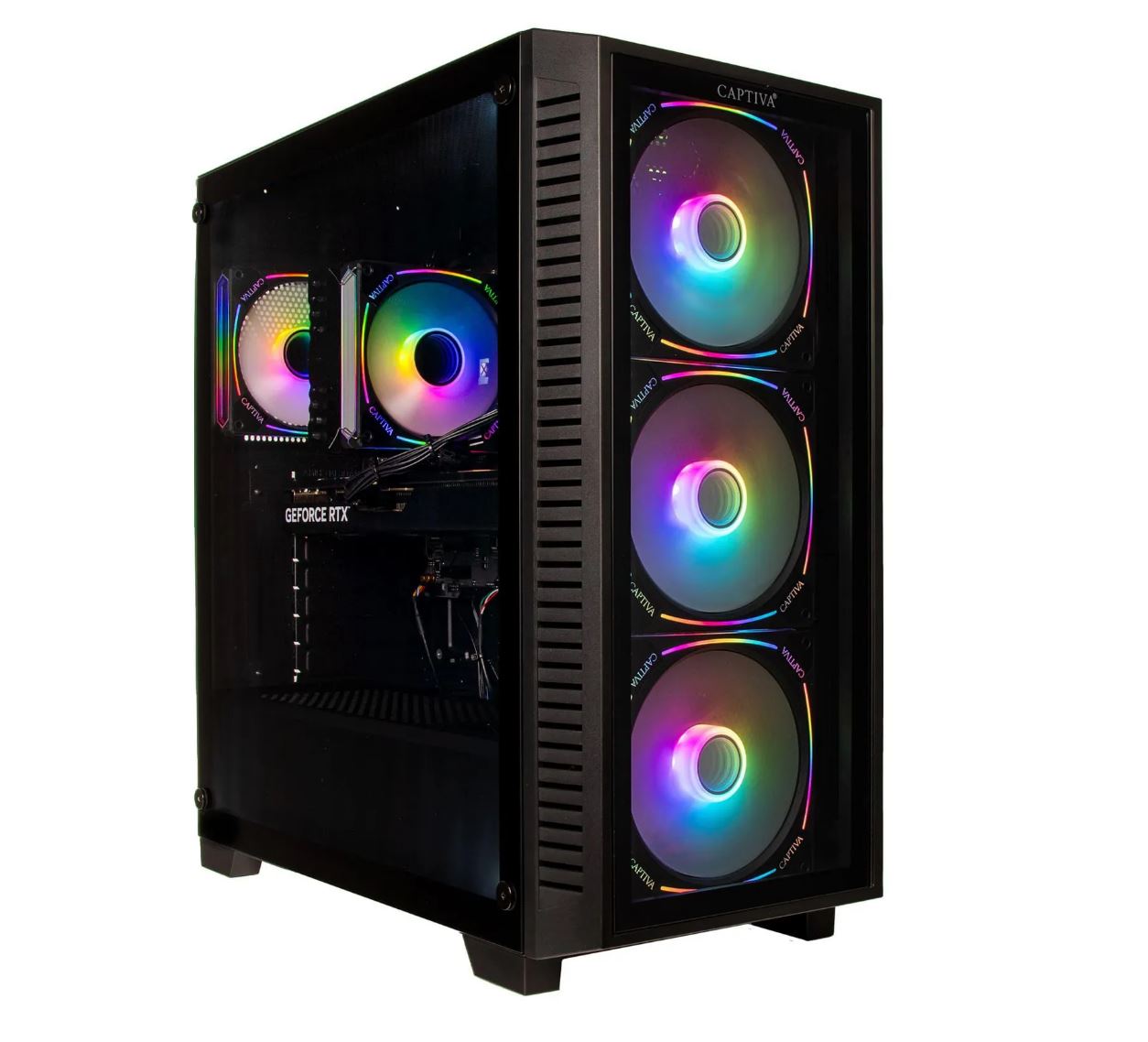 Captiva Highend Gaming R98-191 Pc (ryzen 7 7800x3d, Rtx 5070 12gb, 32gb Ram, 2tb Ssd) (98191)