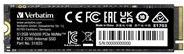 Verbatim Vi5000 M.2 Ssd 512gb Pcie4 Nvme 31825 - Ssd - 512 Gb (31825)
