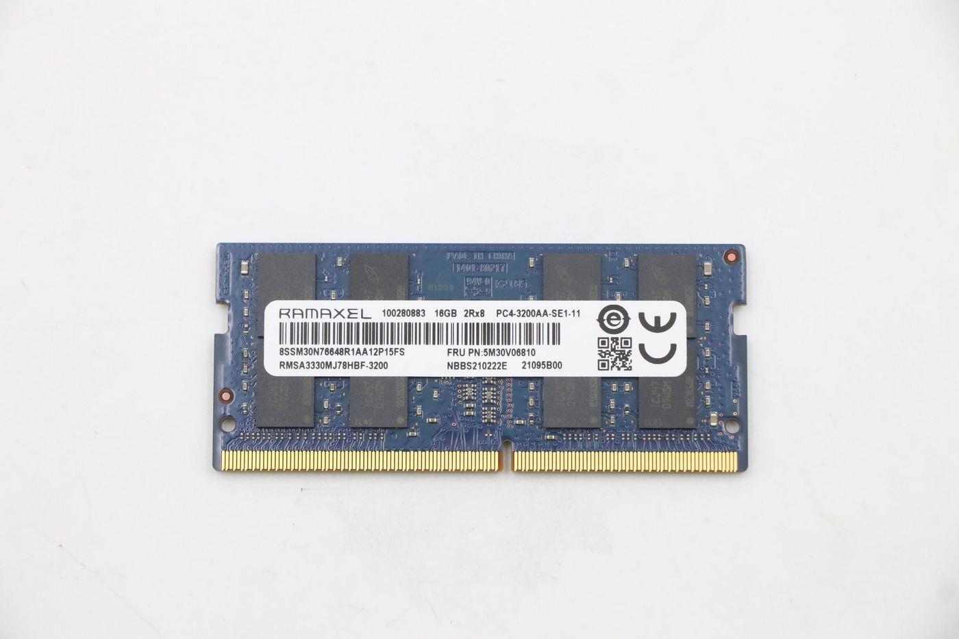 Lenovo Memory 16gb Ddr4 3200 Ramaxel SO-Dimm (5m30v06810)