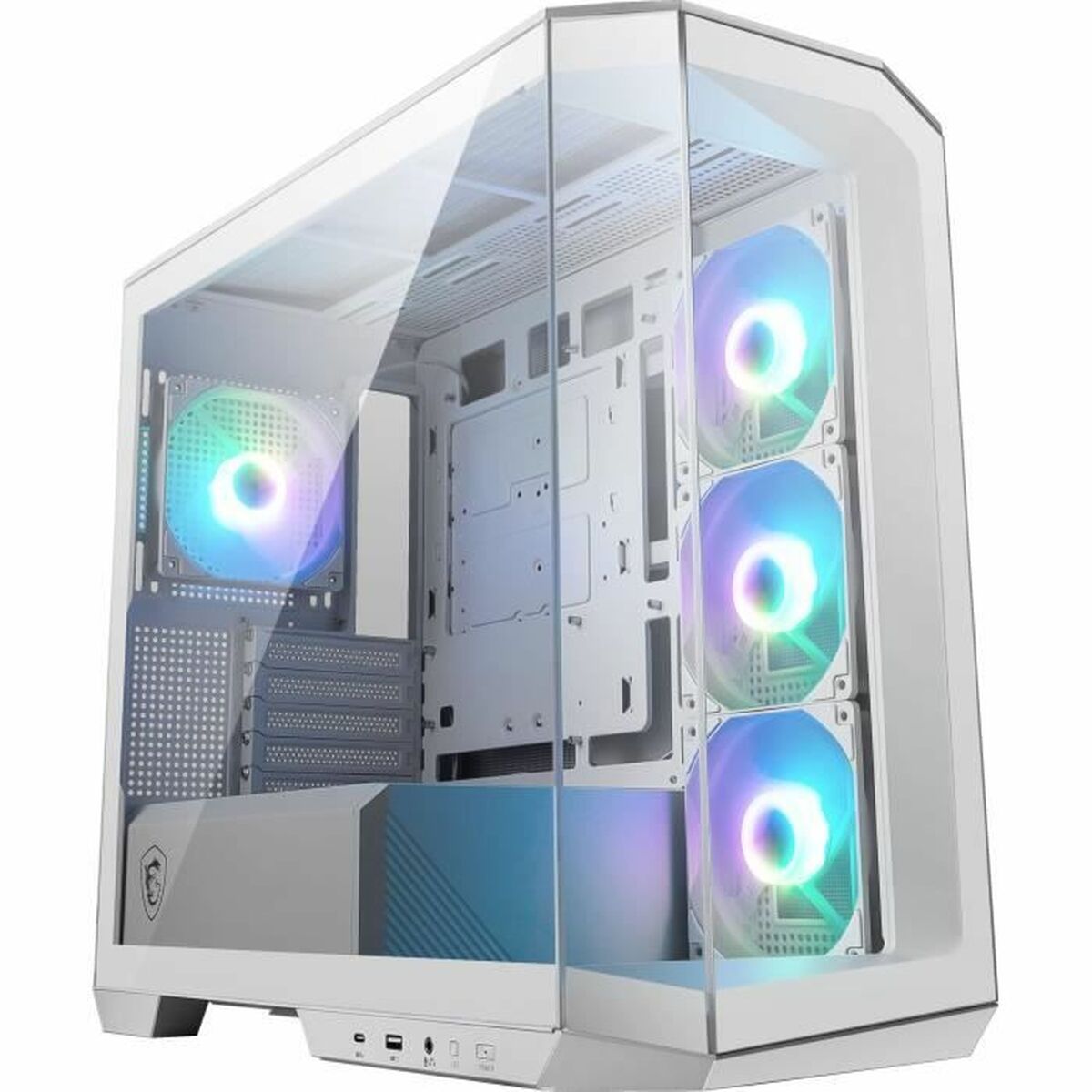 Case Computer Desktop Atx Msi Mag Pano M100r Pz Bianco