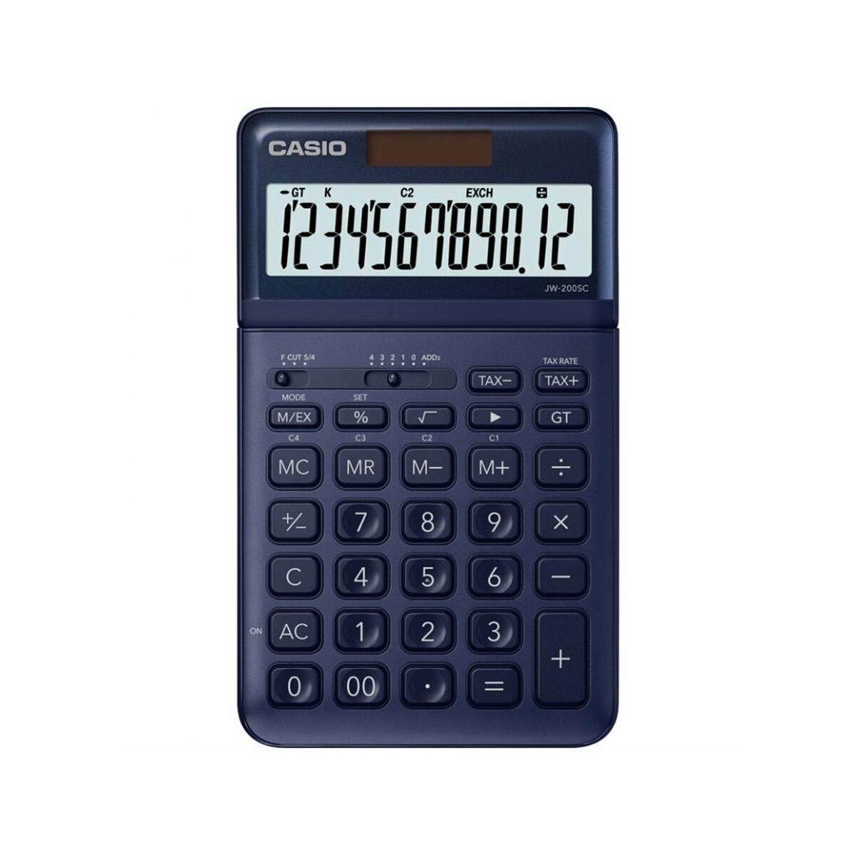 Calcolatrice Casio JW-200sC-Ny Azzurro Plastica