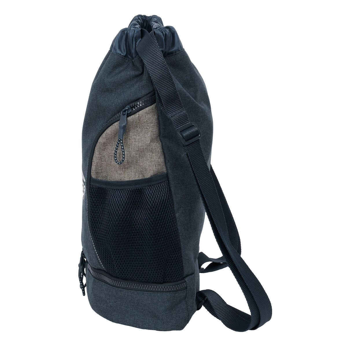 Zaino A Sacca Per Bambini Kappa Dark Navy Grigio Blu Marino 35 X 40 X 1 cm - Image 4