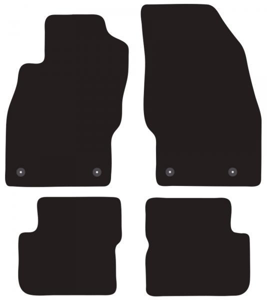 Tappeti Moquette Tailor Opel Corsa D 3/5p. 06>14 - Corsa E 3/5p. 14>19