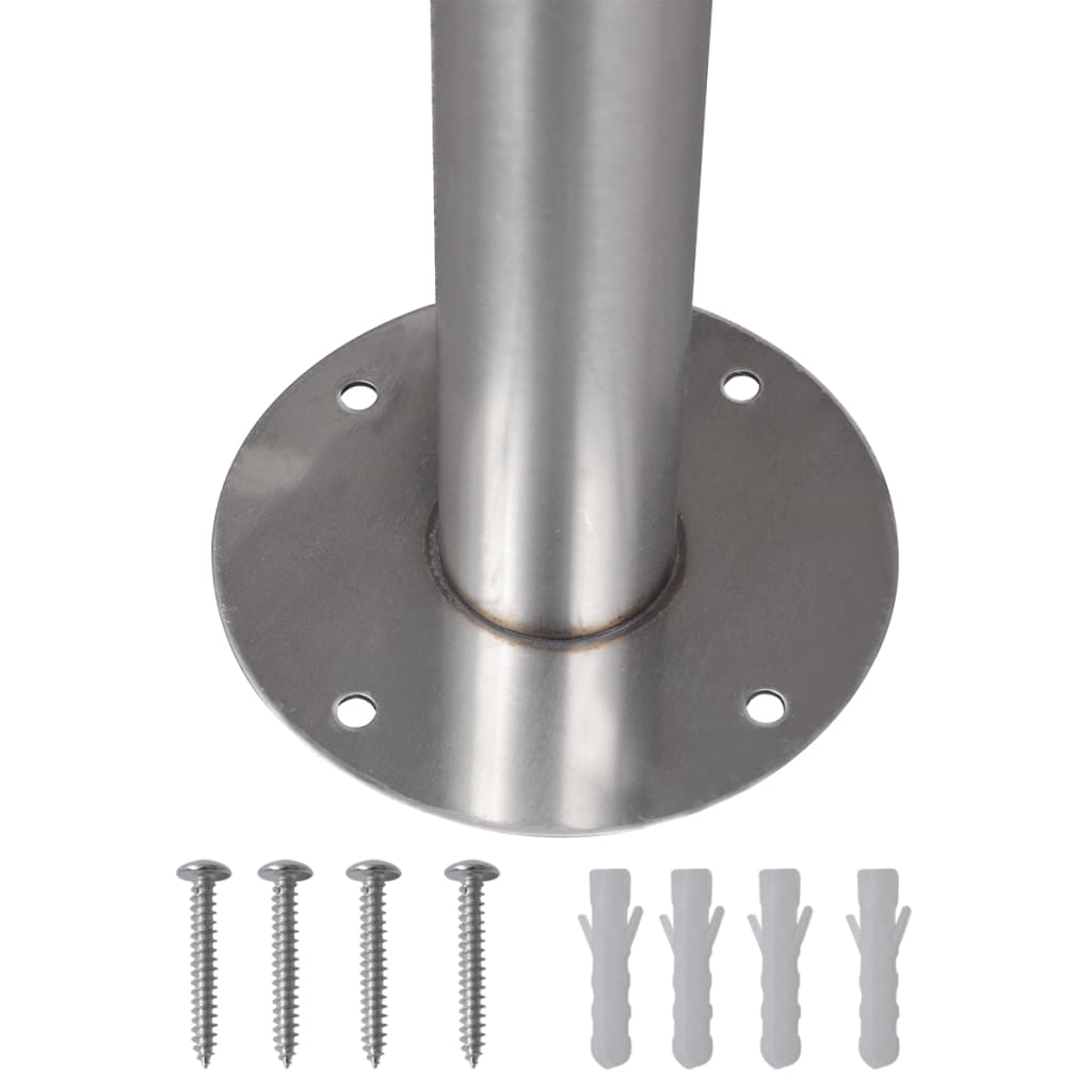 Casetta Della Posta Doppia Con Supporto In Acciaio Inox - Image 5