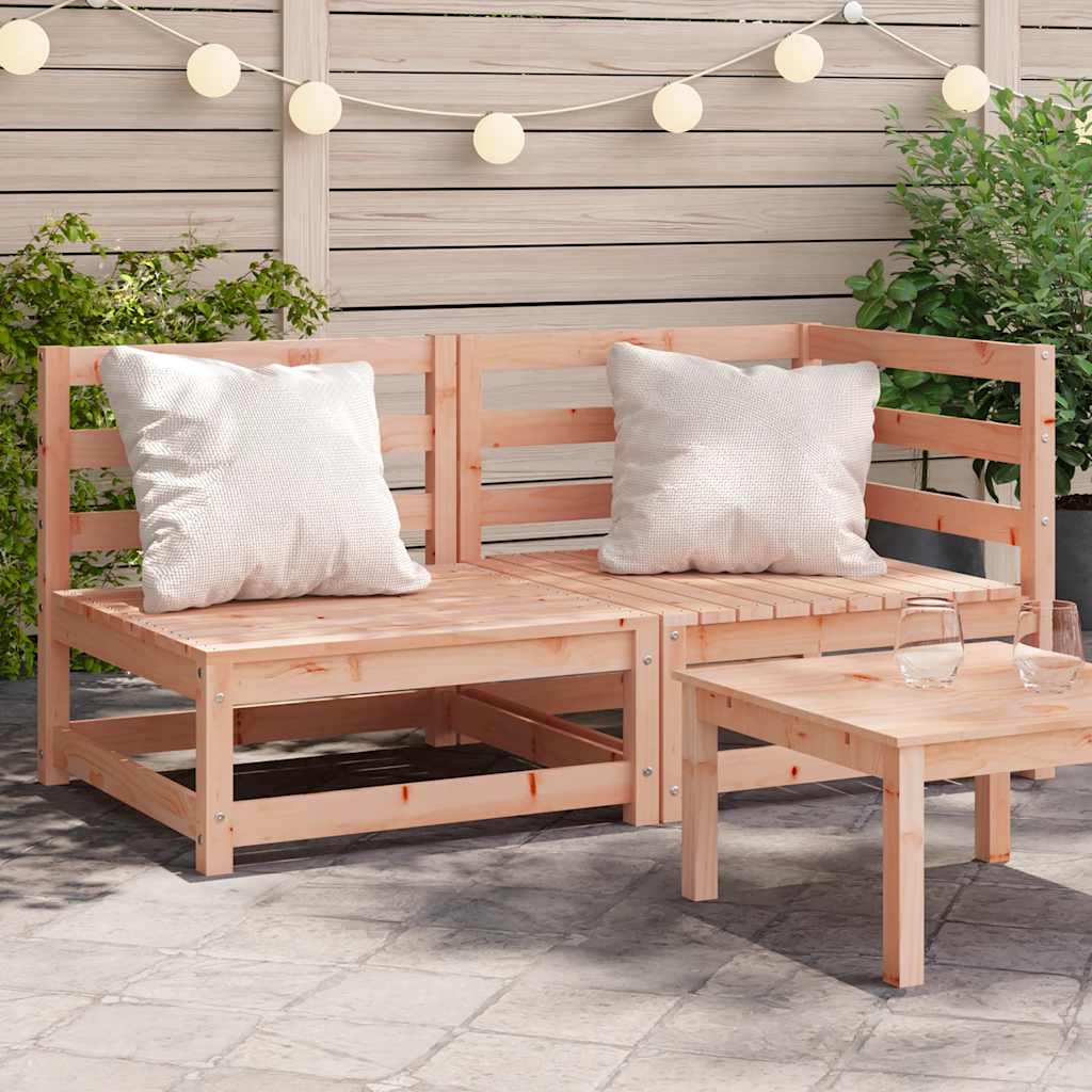 Divano Da Giardino A 2 Posti In Legno Massello Di Douglas