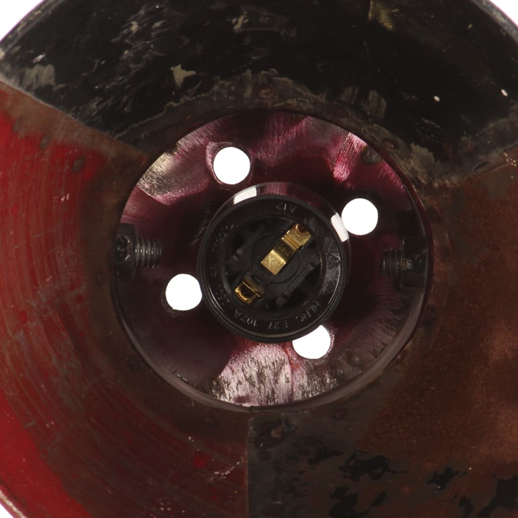 Lampada Scrivania Industriale Rotonda Multicolore 23x18x95 E27 - Image 5
