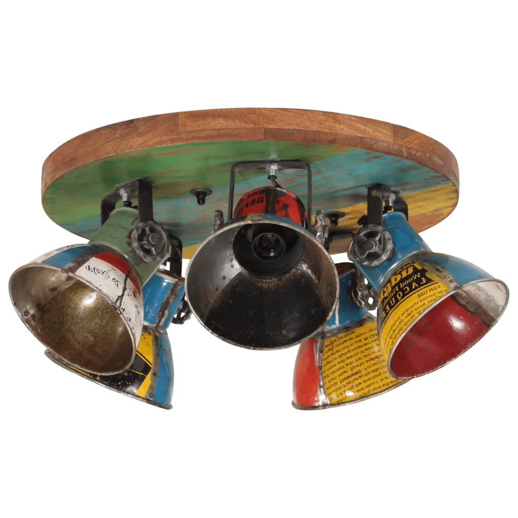 Lampada Da Soffitto 25 W Multicolore 50x50x25 Cm E27