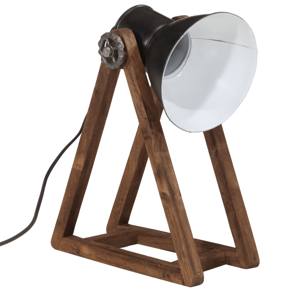 Lampada Da Scrivania 25 W Nera 30x17x40 Cm E27