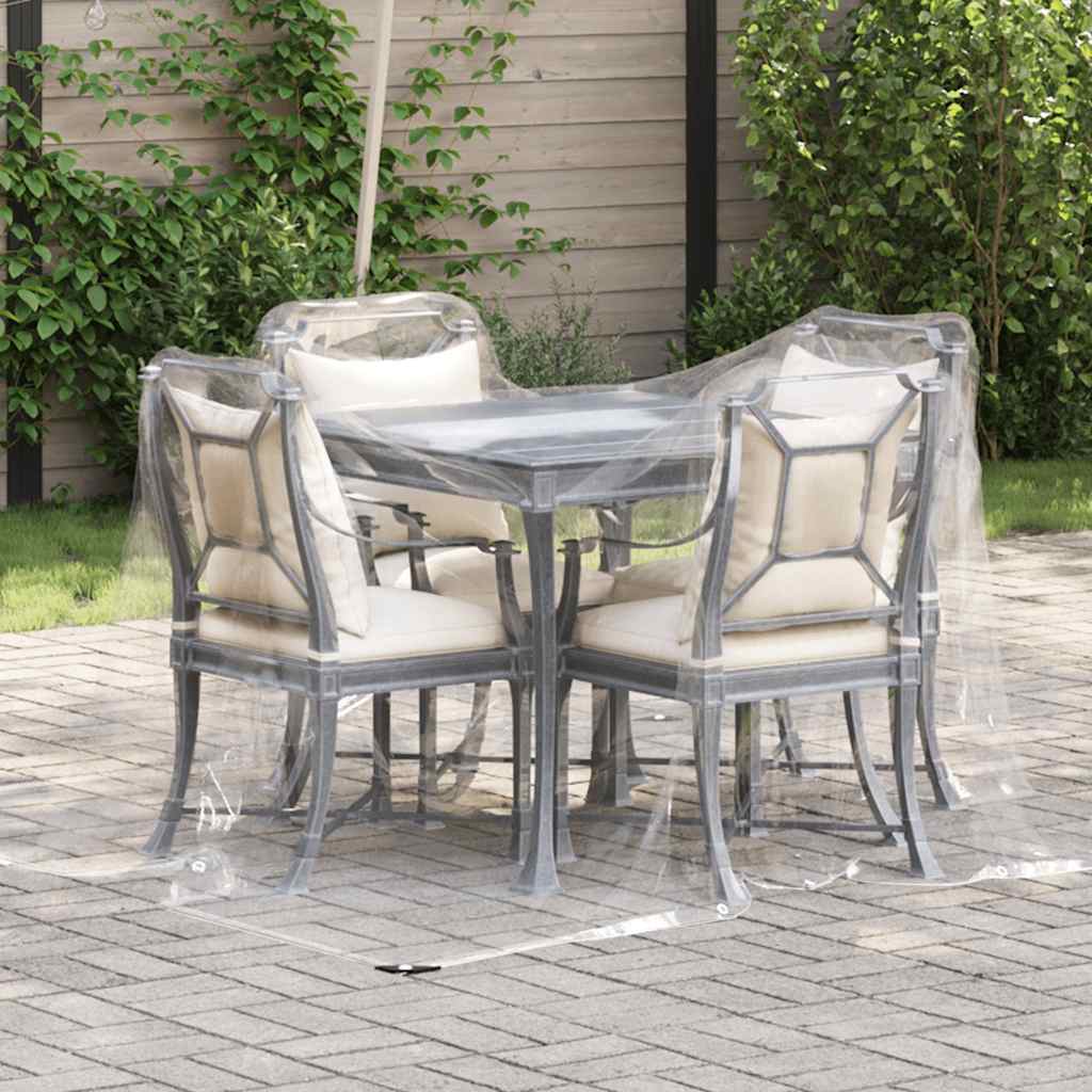 Telone Trasparente Con Occhielli 2x3 M In Pvc