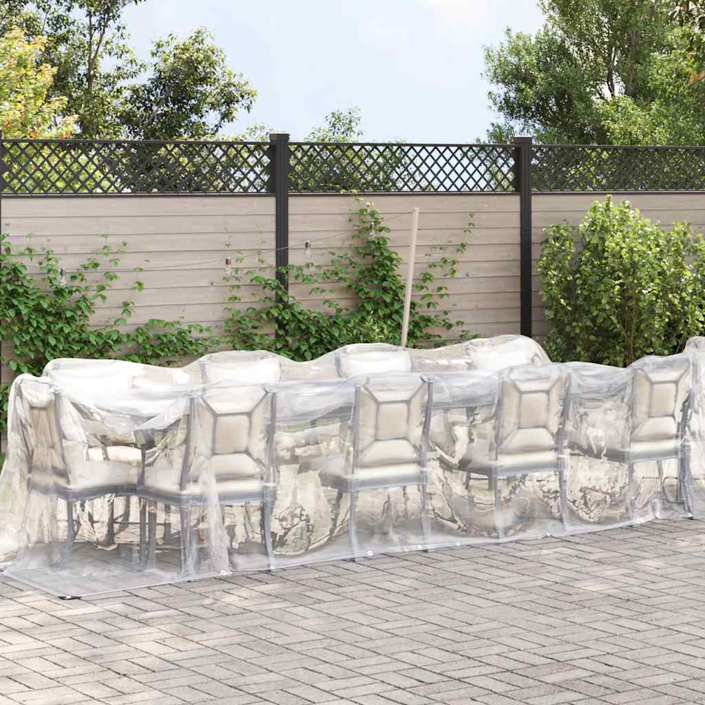 Telone Trasparente Con Occhielli 2x12 M In Polietilene