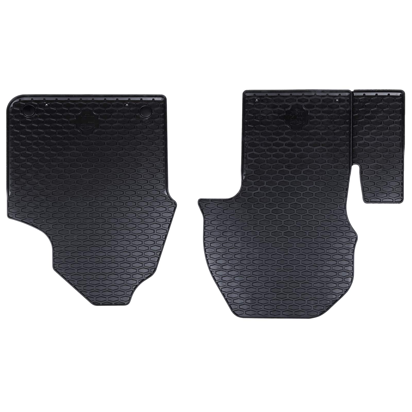 Tappetino Per Auto 2 Pcs Nero Adatto Per Mercedes Sprinter Tpe