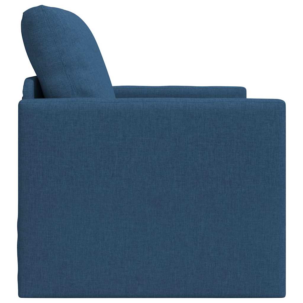 Divano Letto 60cm Blu Tessuto - Image 6