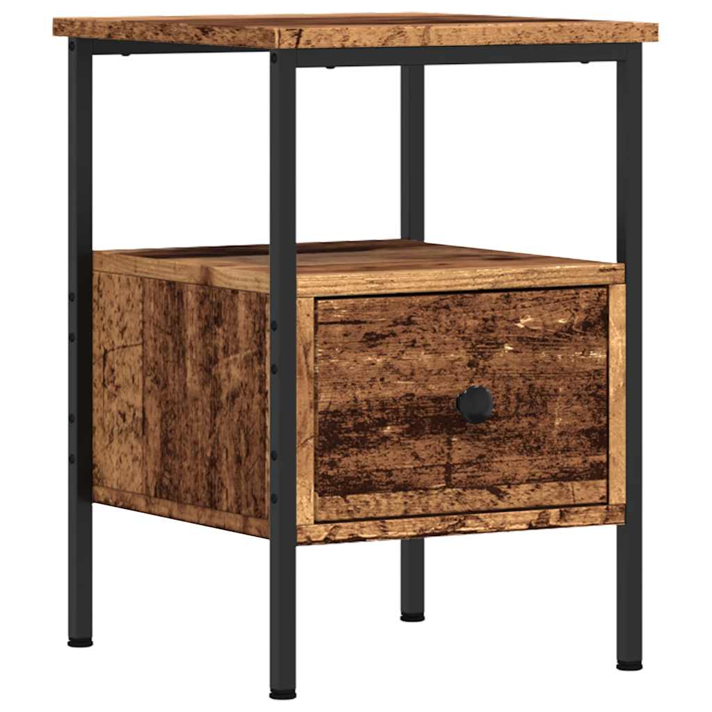 Comodini Legno Antico 2 Pz 34x36x50 Cm In Legno Multistrato - Image 5
