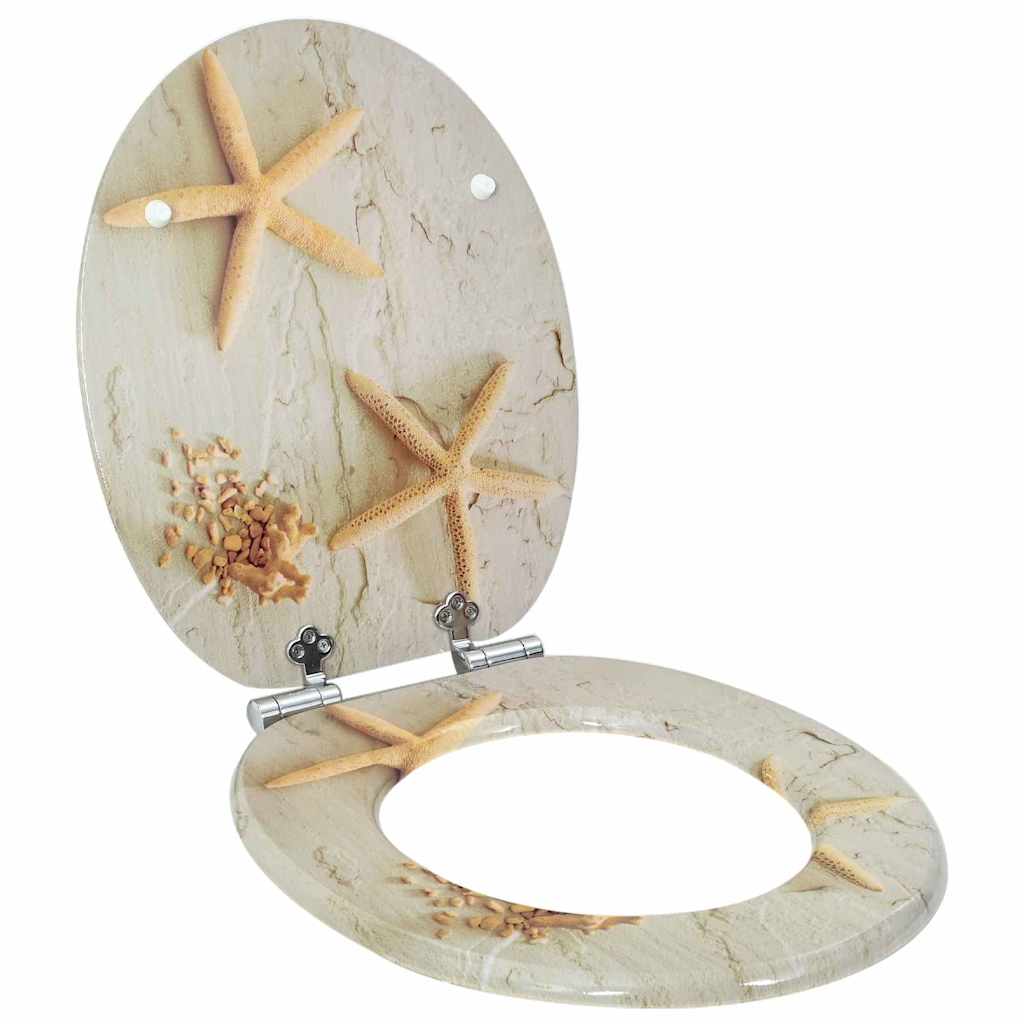 Sedile Del Wc Giallo E Bianco 44 X 38 Cm Pannello Mdf