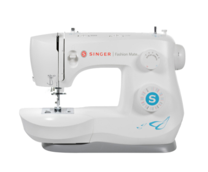 Singer Fashion Mate, Weiß, Automatische Nähmaschine, Sägen, 4 Step, Variabel, Leiter, Drehregler