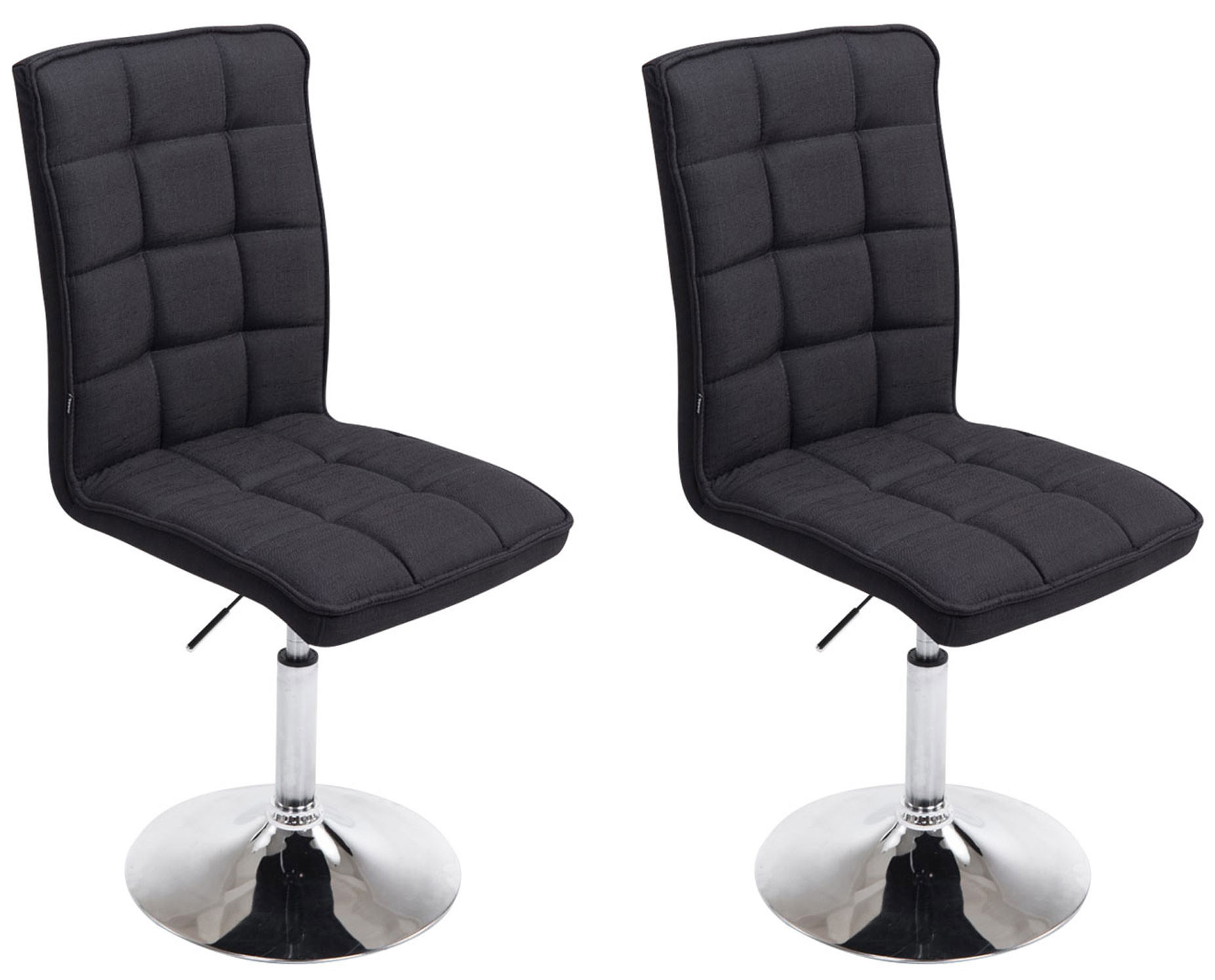 2er Set Esszimmerstühle Peking V2 Stoff