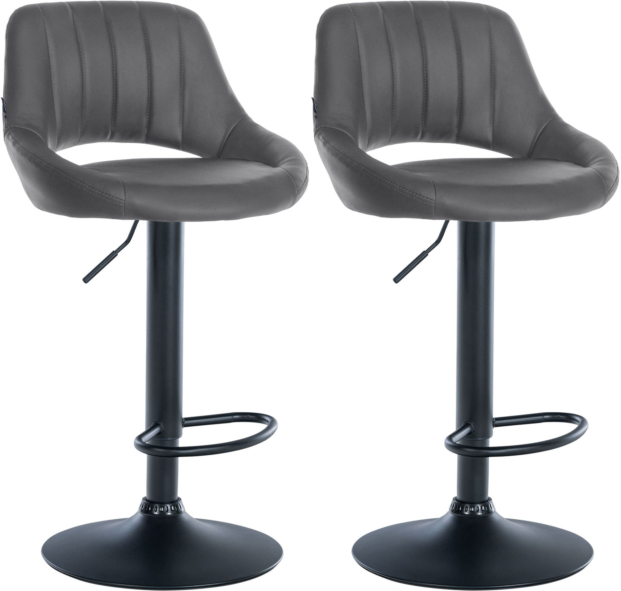 2er Set Barhocker Milet Kunstleder B