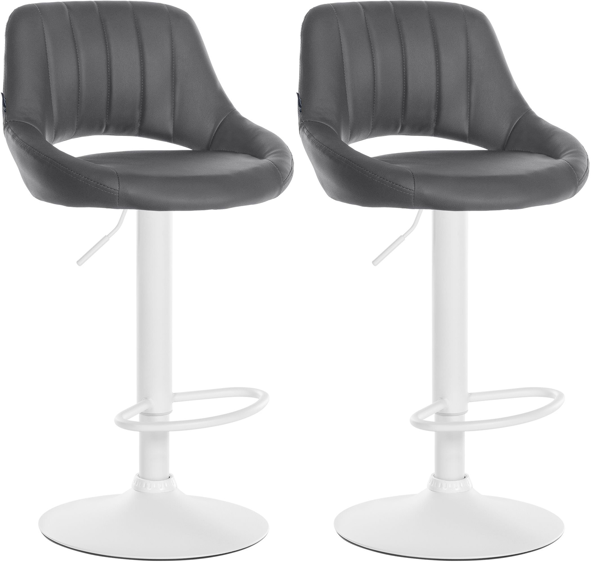 2er Set Barhocker Milet Kunstleder W