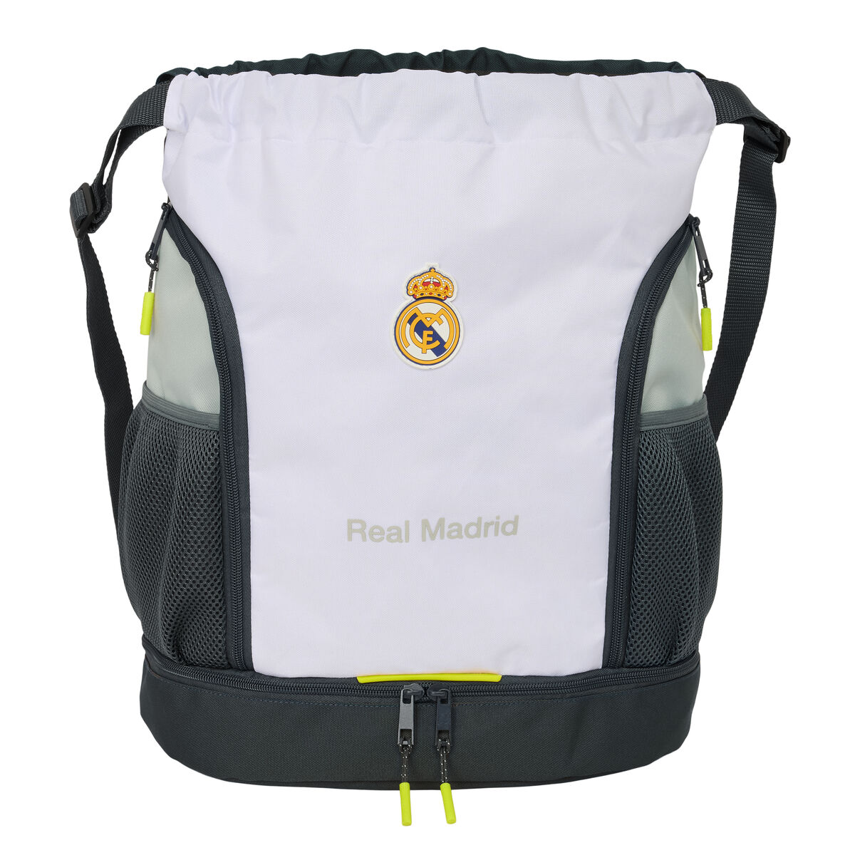 Zaino Scuola Real Madrid C.f. Bianco 35 X 40 X 1 cm
