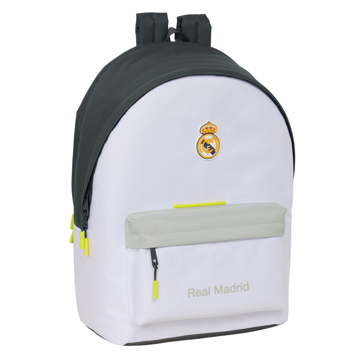 Zaino Scuola Real Madrid C.f. Bianco 31 X 44 X 18 cm