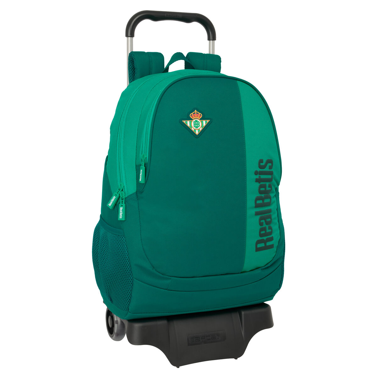 Trolley Per La Scuola Real Betis Balompié Verde 30 X 43 X 14 cm
