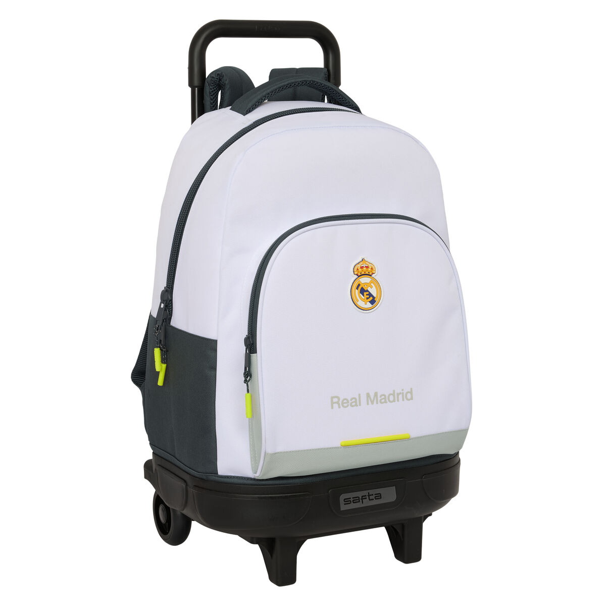 Zaino Scuola Real Madrid C.f. Bianco 33 X 45 X 22 cm