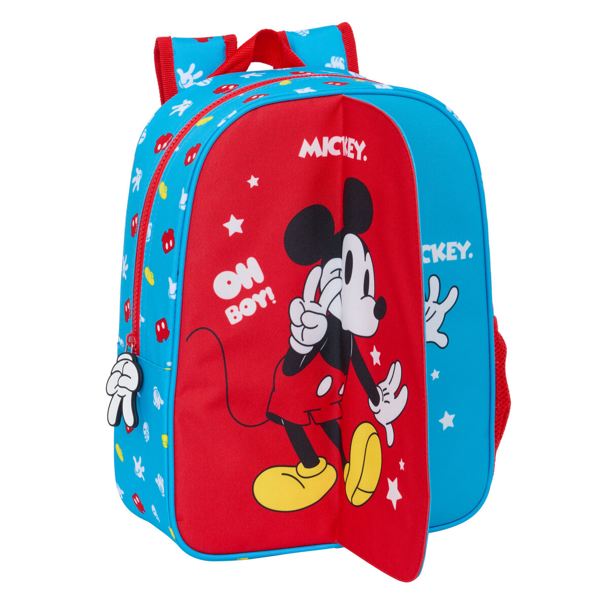 Zaino Scuola Mickey Mouse Clubhouse Fantastic Azzurro Rosso 26 X 34 X 11 cm - Image 3