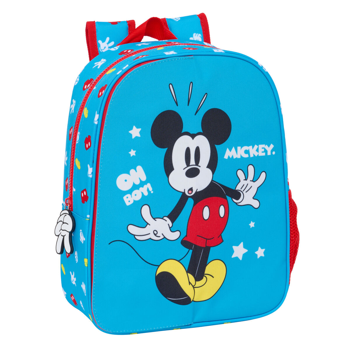 Zaino Scuola Mickey Mouse Clubhouse Fantastic Azzurro Rosso 26 X 34 X 11 cm - Image 5