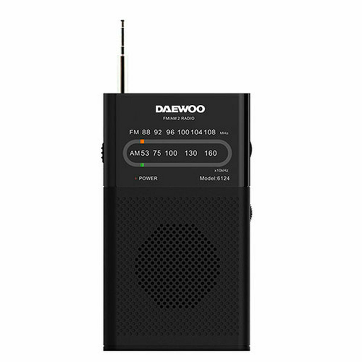 Radio Portatile Daewoo Dw1027 Nero