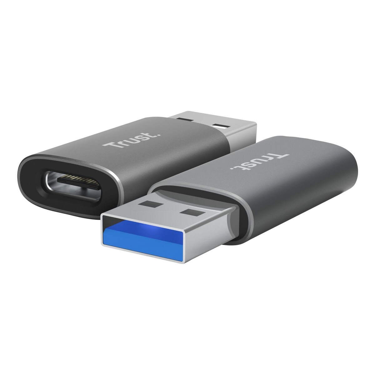 Adattatore Usb Trust 25573 Grigio (2 Unità)