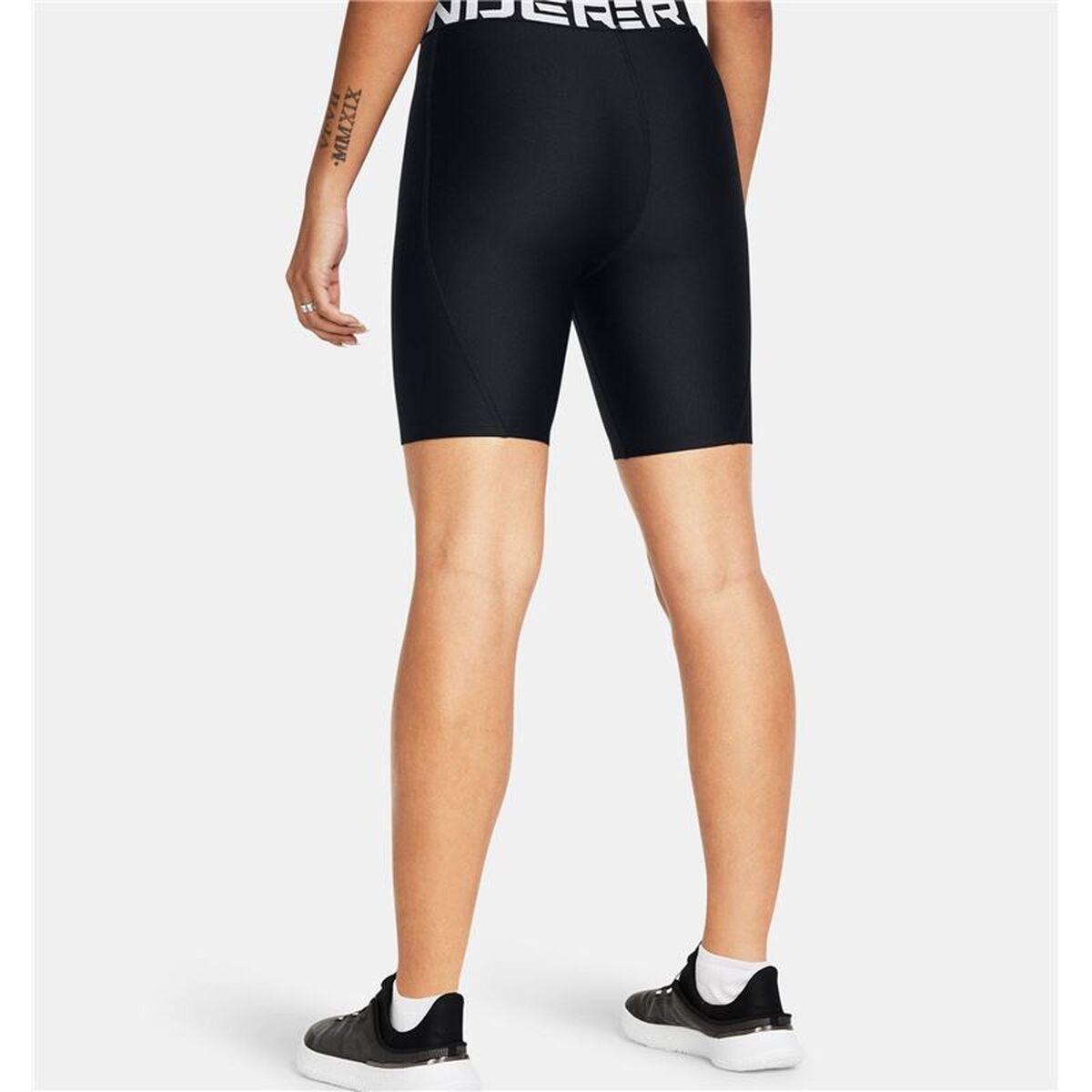 Leggings Sportivo Da Donna Under Armour Hg Authentics 8in Nero Taglia:xs - Image 4