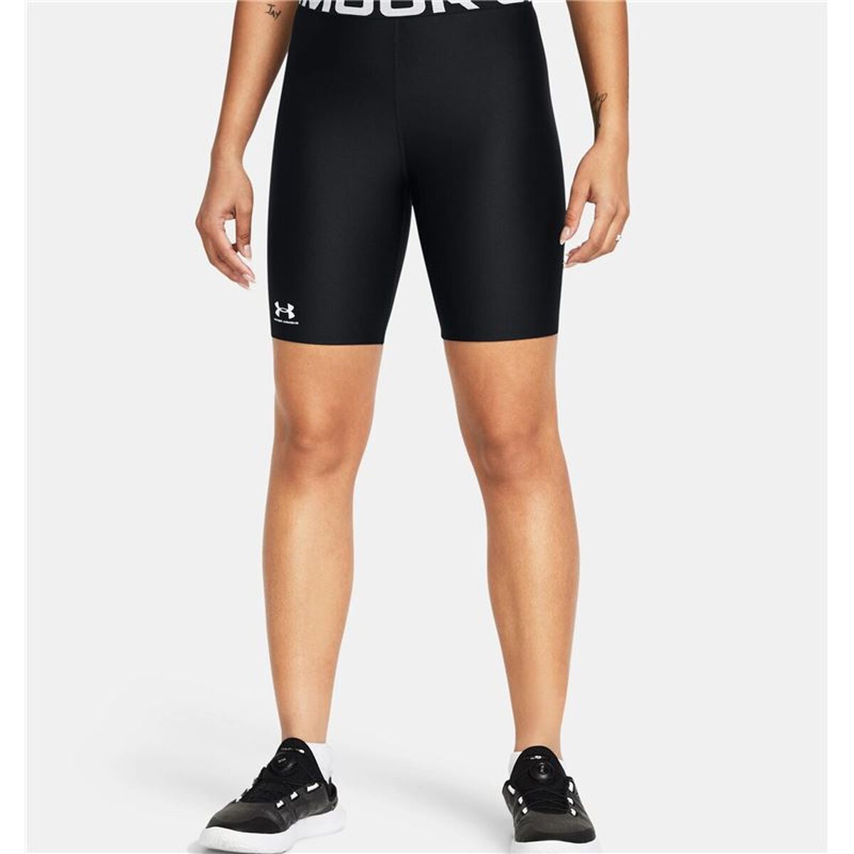 Leggings Sportivo Da Donna Under Armour Hg Authentics 8in Nero Taglia:xs - Image 5