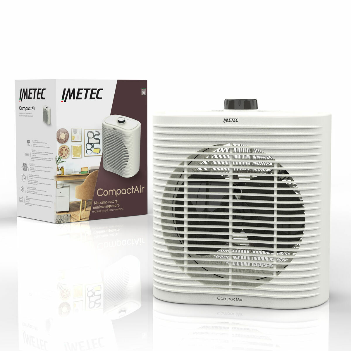 Riscaldamento Imetec 4032 Compact Bianco 2000 W
