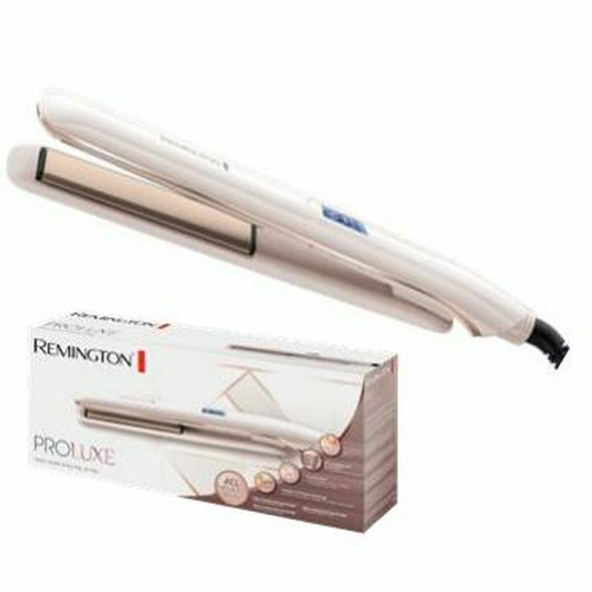 Piastra Per Capelli Remington S9100 Bianco Rosa