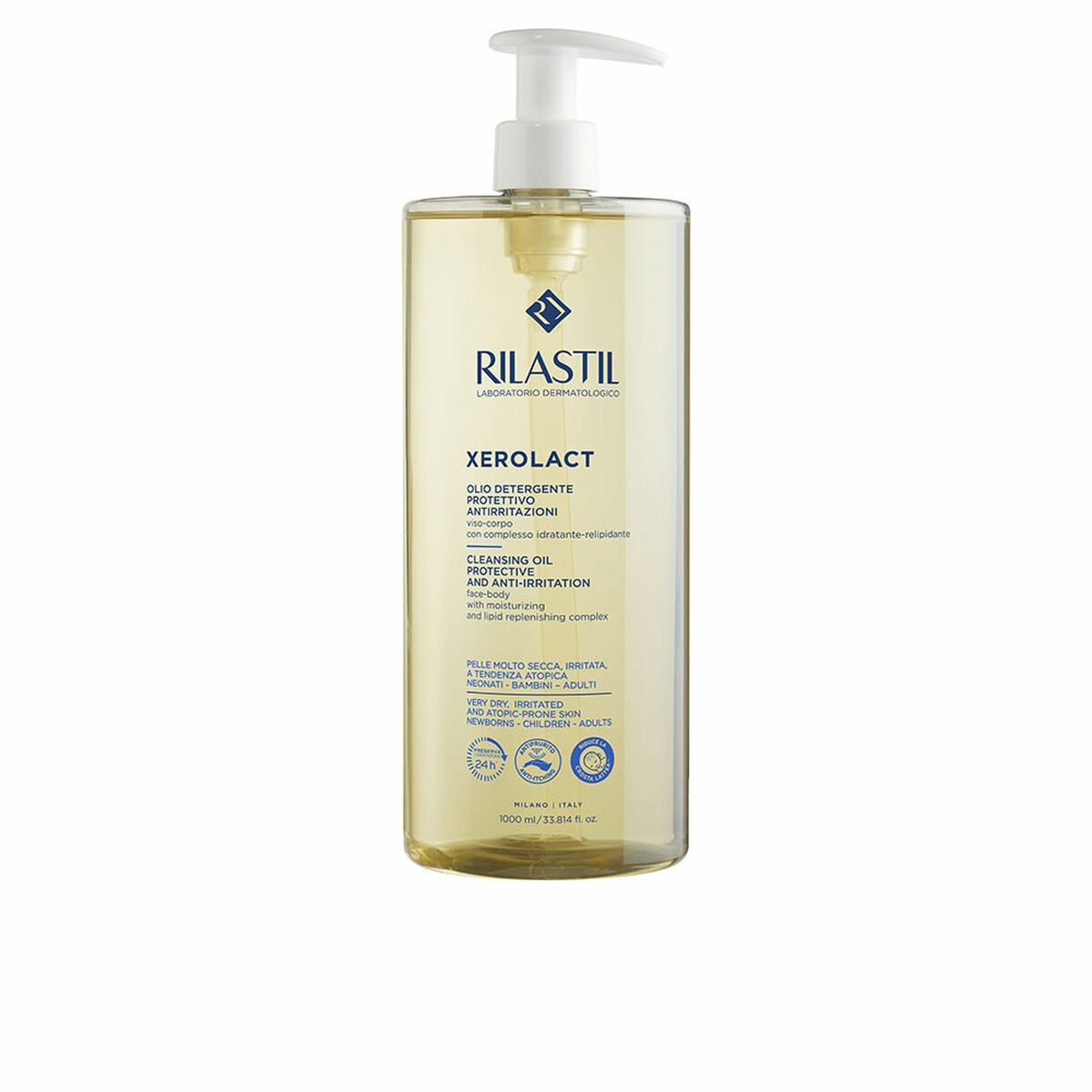 Gel Detergente Viso Rilastil Xerolact 1 L