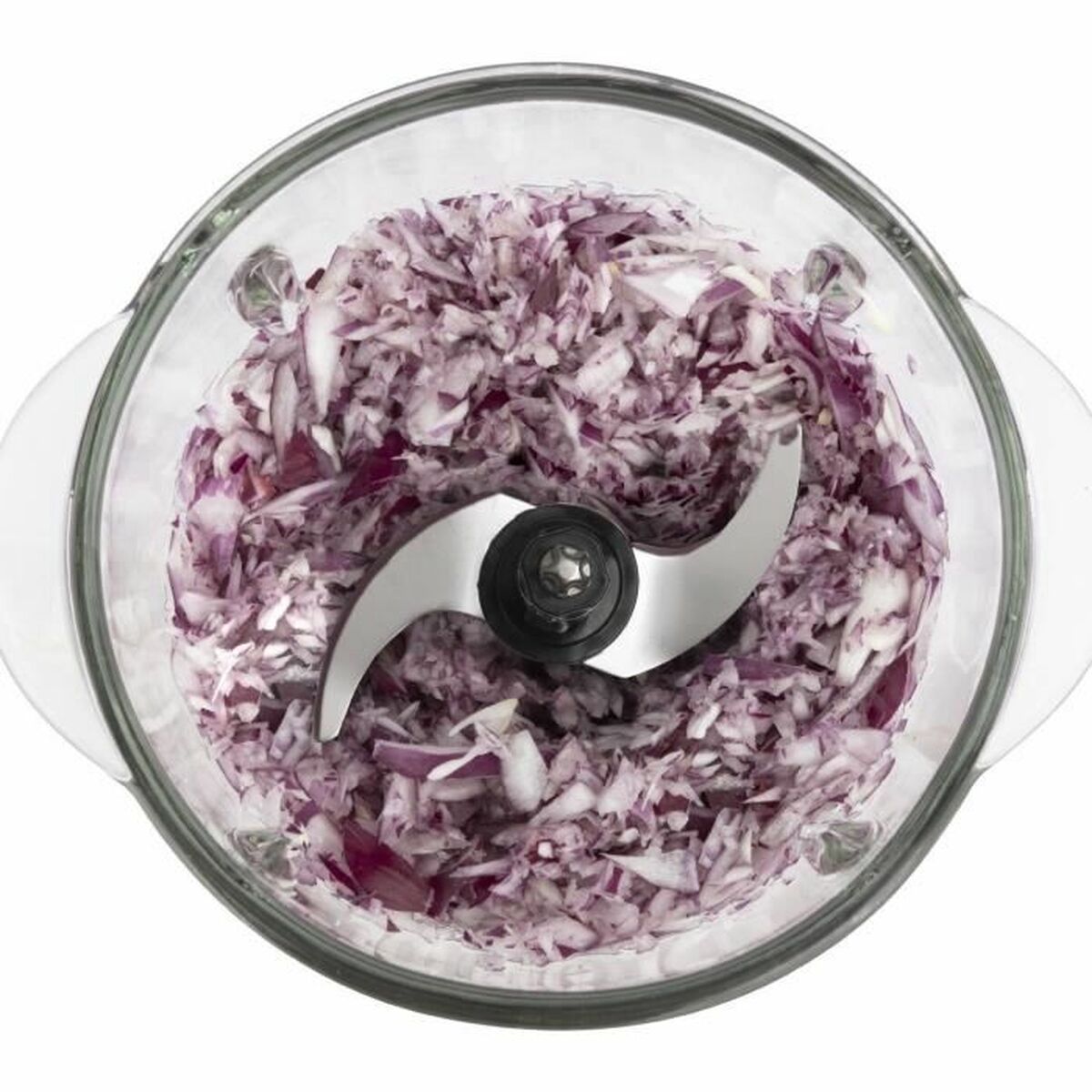 Tritatutto Hkoenig Leo8 Nero Cromo Vetro Acciaio Inossidabile 1 L - Image 6