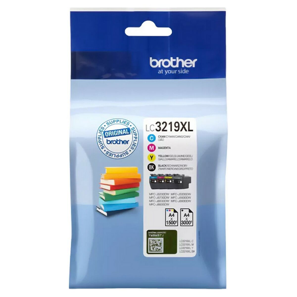Cartuccia D'inchiostro Compatibile Brother Lc3219xlval Giallo Nero Multicolore Ciano Magenta