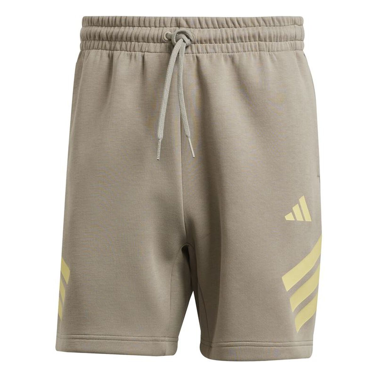 Pantaloni Corti Sportivi Da Uomo Adidas Future Icons 3bandas Bianco Naturale Taglia:m